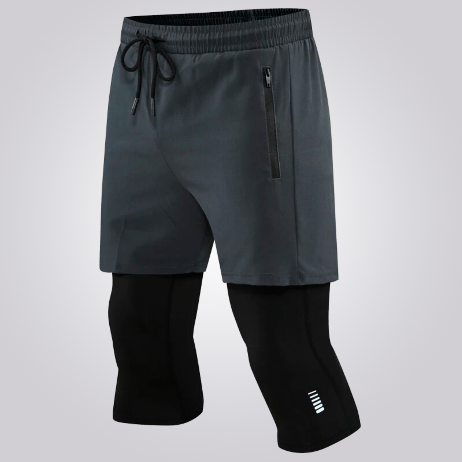 Short de Sport 2-en-1 Confort