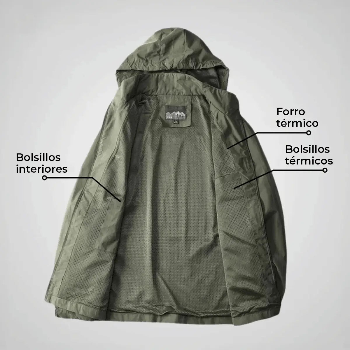 Chaqueta Táctica Militar Island® (+ Llavero Linterna Gratis)