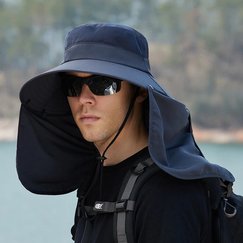 Chapeau Respirant Homme avec Protection UV