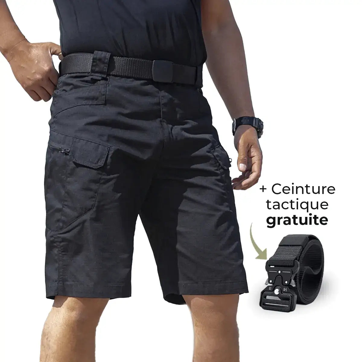 Short Tactique Militaire pour Hommes Shield® (+ Ceinture Tactique Gratuite)