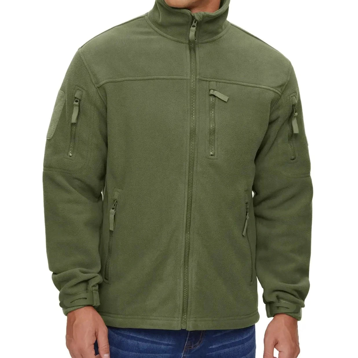 Veste Militaire Homme en Polaire